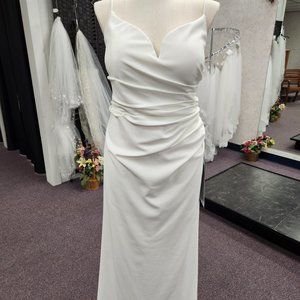 DB Bridal 9SDWG1175 Ivory Size 20W Bridal Gown/Wedding Dress